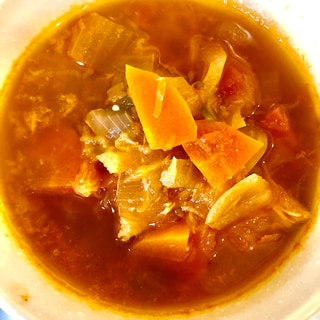 脂肪燃焼スープ♡キムチ味アレンジ